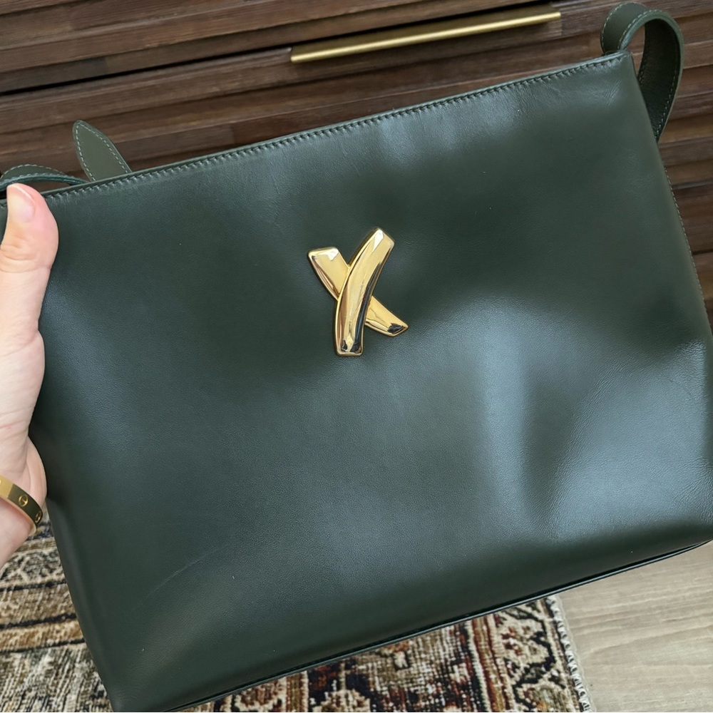 Green Paloma Picasso Leather Purse